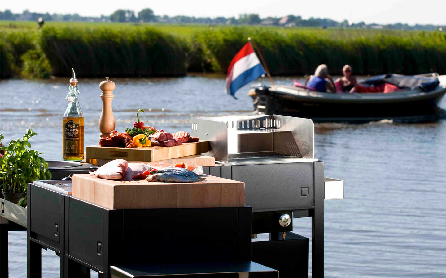 Buitenkeuken zelf samenstellen